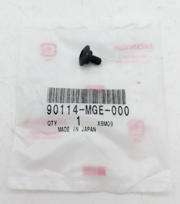HONDA NEW OEM SCREW 09114-MGE-000 QTY 2