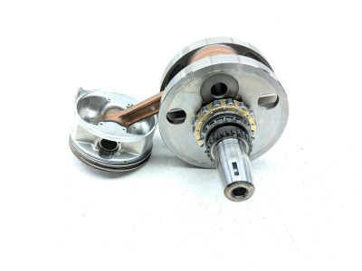 23 Kawasaki KLR650 Engine Motor Crankshaft Crank with Piston Connecting Rod
