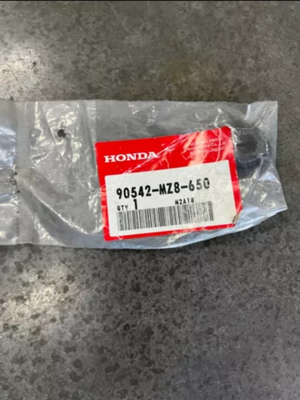 NOS GENUINE HONDA SETTING RUBBER 90542-MZ8-650 NEW OEM (B1)
