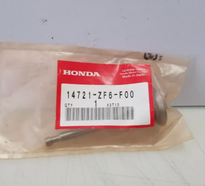 Honda Exhaust Valve 14721-ZF6-F00 - OEM Packaging - NOS - C4D