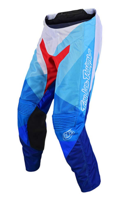 TROY LEE DESIGNS GP AIR PANTS MENS WHITE/BLUE SIZE 28 204663021