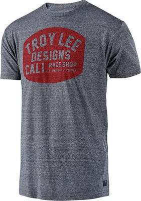 TROY LEE DESIGNS NEW BLOCKWORKS T-SHIRT GREY SIZE SMALL 702586992
