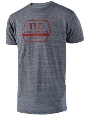 TROY LEE DESIGNS NEW FACTORY T-SHIRT GREY SIZE SMALL 701008942