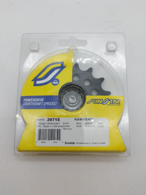 SUNSTAR NEW 15T FRONT SPROCKET KAWASAKI MODELS 39715