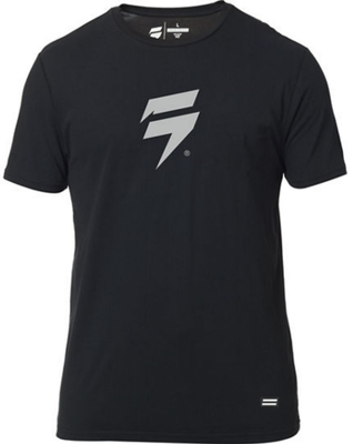 SHIFT NEW BOLTED SS T-SHIRT BLACK MENS SIZE LARGE 25404-001-L