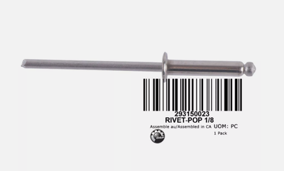 OEM Original Genuine Sea-Doo Rivet -Pop 1/8 P/N 293150023 NOS