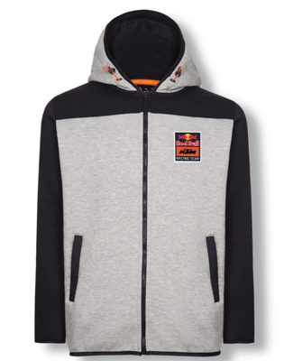 KTM RB Racing Team Zip Hoodie XL Grey NEW OEM 3RB190000405