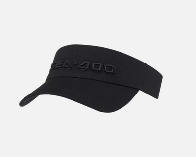 SEA DOO Ladies Black Logo Visor One-Size-Fits-All 4544800090