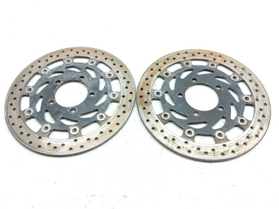09-17 Triumph Thunderbird LT 1700 Front Disc Brake Rotors