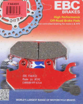 2000-2014 EBC R Series Sintered Rear Brake Pads FA645X ATV UTV Honda Yamaha