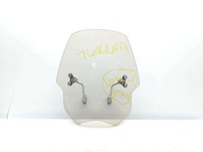 06-16 Kawasaki Vulcan 900 VN900C Windshield Wind Screen w/ Handlebar Brackets