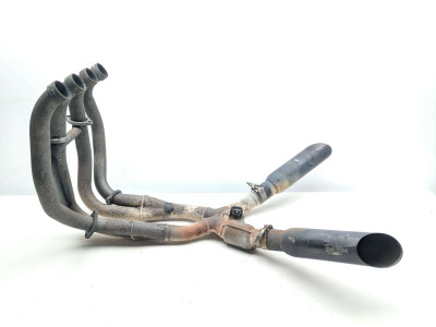 99-07 Suzuki Hayabusa GSX1300R VooDoo Shorty Slip Ons W/ OEM Header Head Pipes