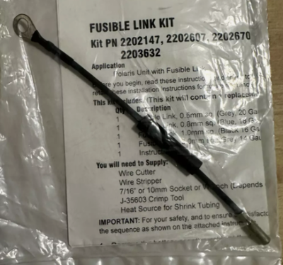 Polaris 2004-2020 Sportsman Ranger Kit Fusible Link 1 0Mm 2202670 New Oem
