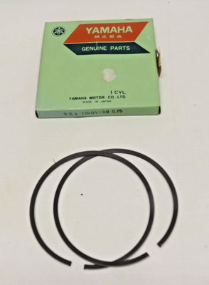 NOS Yamaha IT490 WR500 YZ490 0.75 Oversize Piston Ring Set 5X6-11601-30
