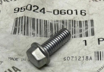 Genuine Yamaha 95024-06016 Flange Bolt QTY 2