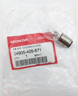 HONDA NEW OEM BULB (12V 8 WATT) 34905-425-671