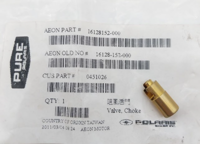 1995-2006 Polaris Scrambler Trail Blazer Choke Valve OEM 0451026