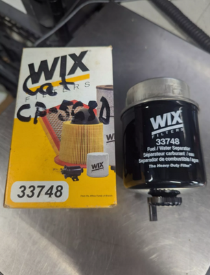 WIX 33748 Fuel Water Separator Filter Heavy Duty Diesel Truck