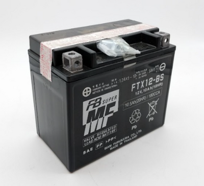 2008-2019 Kawasaki Vulcan 650 New OEM Battery FTX12-BS 12V 26012-0606