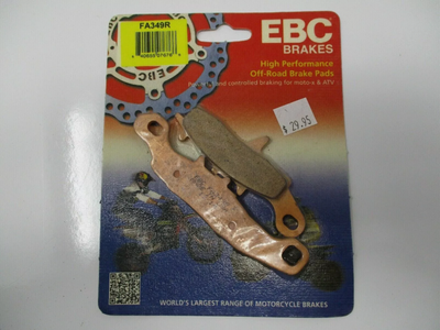EBC BRAKES R Series Long Life Sintered Brake Pads FA349R Honda Kawasaki Suzuki