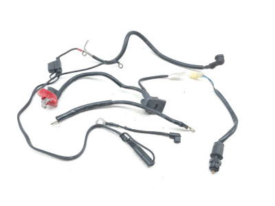 12-21 Kawasaki Ninja ZX14 Battery Terminal Cables Brake Switch Set