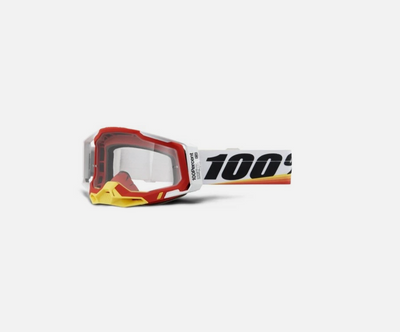 Racecraft 2 Arsham Red Goggles OSFM White 50009-00016