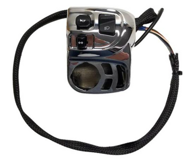 2015-2017 POLARIS/ INDIAN CHIEFTAIN CONTROL SWITCH, LEFT CHROME TOUR 4015197-156