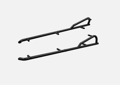 2015-2018 POLARIS RZR 4 900 EPS Black Kick-Out Rock Sliders OEM 2882079-458