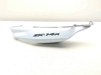 12-21 Kawasaki Ninja ZX14 Left Rear Tail Fairing Cover Panel