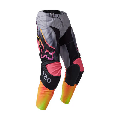 FoxRacing 180 Youth Statk Pants Black,Grey,Pink,Orange SIZE:YOUTH28 30491-172-28 FoxRacing 180 Youth Statk Pants Black,Grey,Pink,Orange SIZE:YOUTH28 30491-172-28