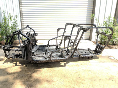 20-24 Kawasaki KRX KRF Teryx 1000 Main Frame Chassis STRAIGHT CLN