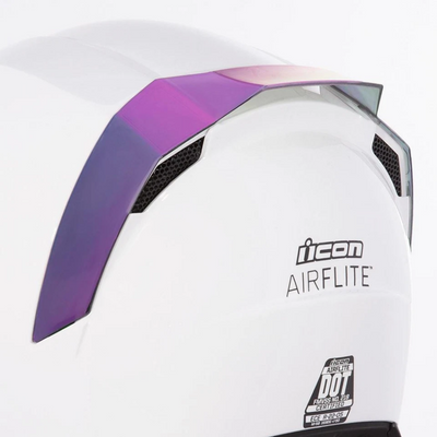 ICON Airflite Rear Spoiler - RST Purple 0133-1203 Helmet Accessory