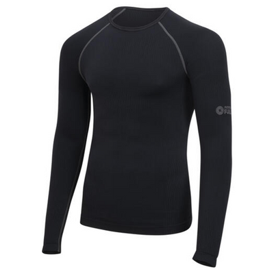 Noru Mens Full Cool Long Sleeve Top Black SIZE: MEDIUM 7257-2105-05