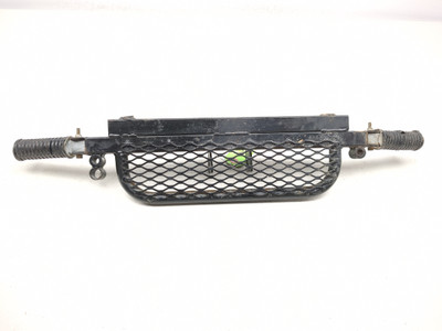 87-07 Kawasaki KLR 650 Front Lower Grill Screen Skid Plate Bar With Highway Foot Pegs