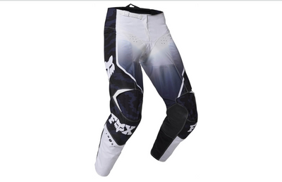 Fox Racing 180 Nuklr Pants White, Black, Deep Cobalt Blue SIZE: 34 29627-387-34