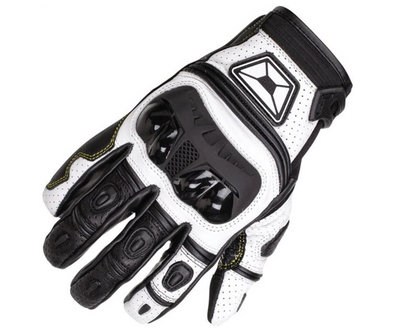 Cortech Speedway Collection Chicane ST Leather Gloves Size Large 8344-0109-06