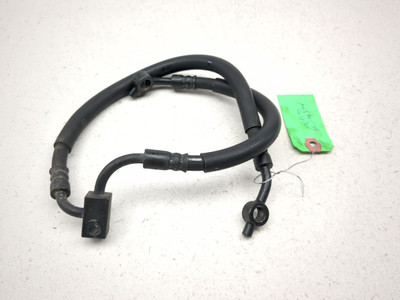 06-11 Kawasaki Ninja ZX14 ZX1400C Rear Master To Caliper Brake Line Hose TRSH PL