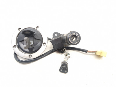 06-11 Kawasaki Ninja ZX14 ZX1400C  Lock Set Ignition Switch Cap And Key