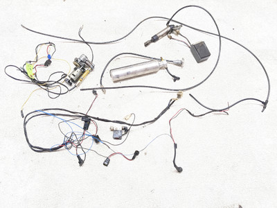 06-11 Kawasaki Ninja ZX14 ZX1400C Air Shifter Auto Shift Module Harness Pump