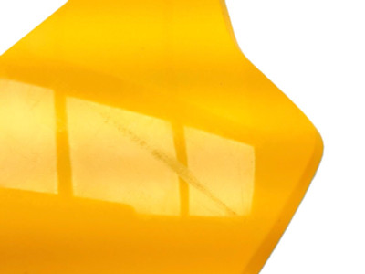 19 Can-Am Ryker Classic Hood Accent Yellow Shock (SCRATCHED SEE PHOTO) 219400875