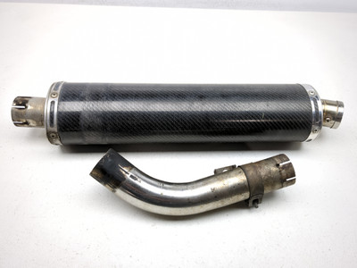 98-01 Honda VFR800 FI Interceptor DELKEVIC Exhaust Muffler Slip On