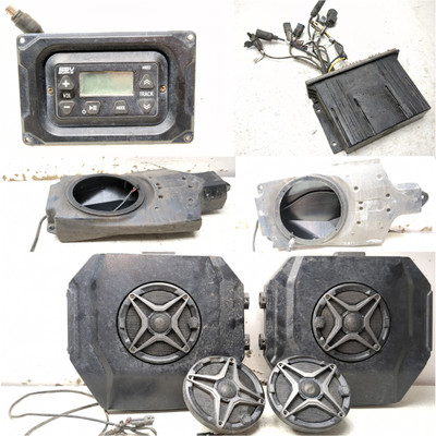 23 Yamaha Wolverine 1000 RMAX 4 SSV WORKS Audio Kit Display Overhead Speaker