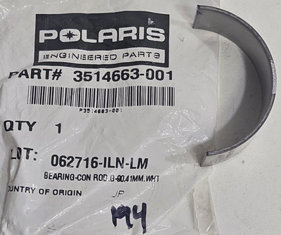 2013-2019 Polaris XP RZR Ranger 1000 Rod Connector Bearing 41mm OEM 3514663-001