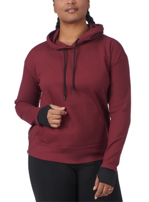 Can-Am BRP Ponte Womens Pullover Hoodie Red X-SMALL 4547250235