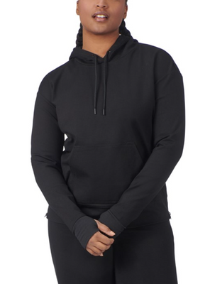 OEM BRP CAN-AM Ponte Womens Pullover Hoodie BLACK X-SMALL 4547250290