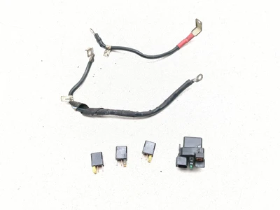 11-15 Ducati Diavel Positive Negative Battery Cables Starter Solenoid Relay Set
