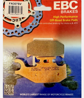EBC Brakes Brake Pads For 2009-2014 Can-Am Outlander Max 400 4x4 XT FA307SV
