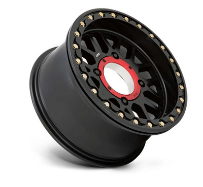 KMC UTV KS235 Grenade Beadlock 15x7 4x156 Satin Black KS23556044738