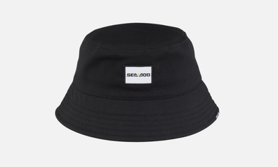 Sea-Doo Unisex Bucket Hat Black, White One Size Fits All 4546240090
