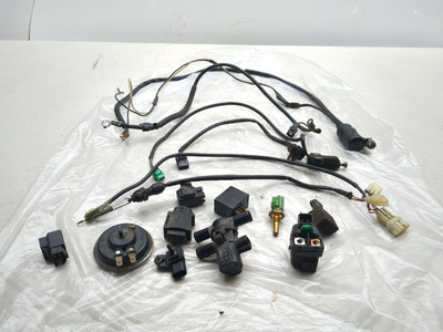 05 06 Suzuki GSXR1000 Battery Cables Engine Temp Sensor Starter Relay Set